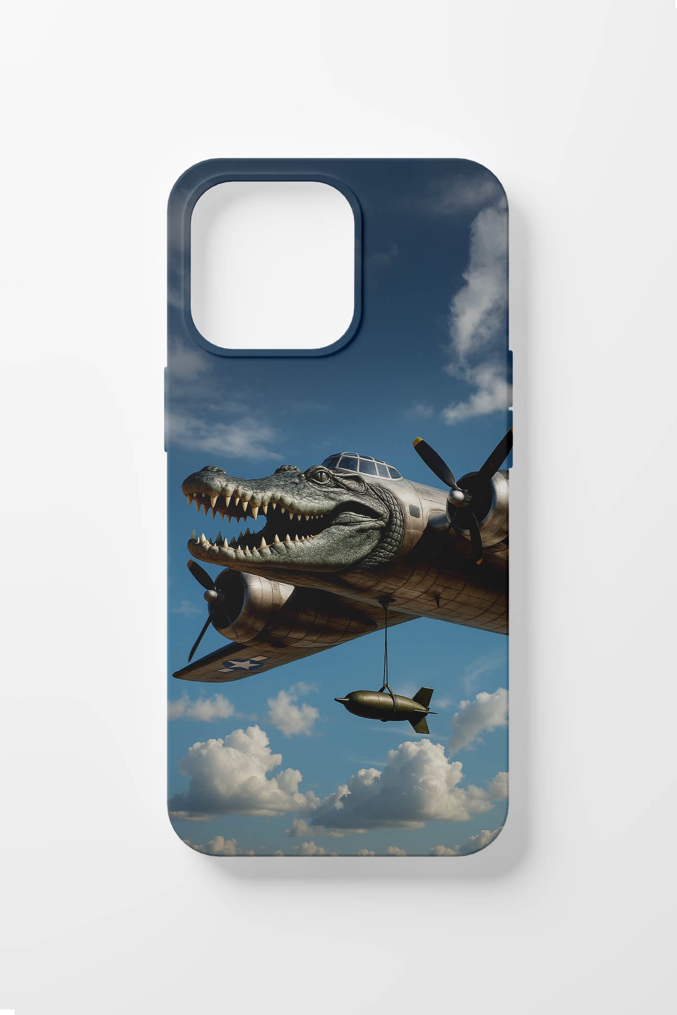 Bombardiro Crocodilo iPhone Case