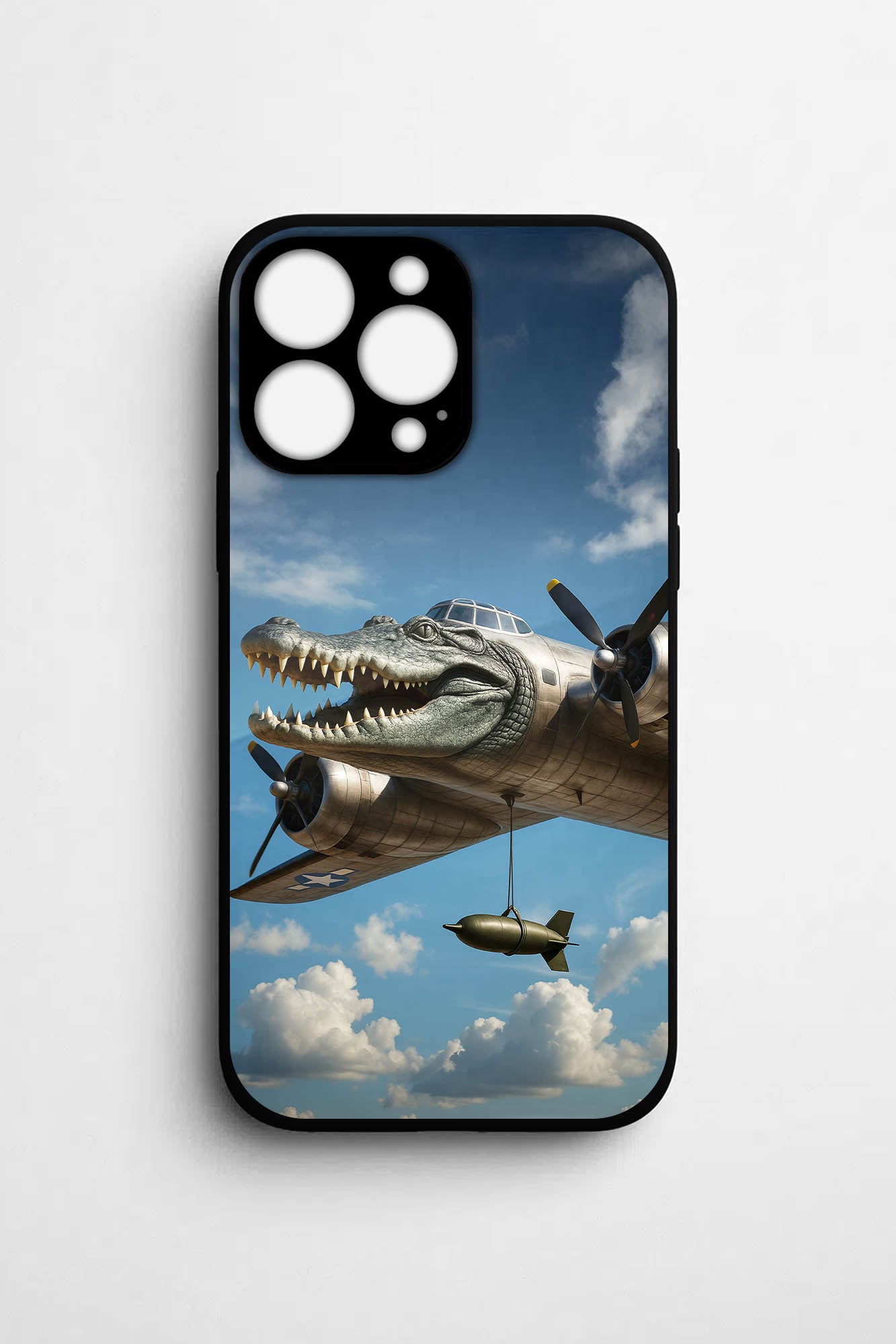 Bombardiro Crocodilo Temperli Glossy Case