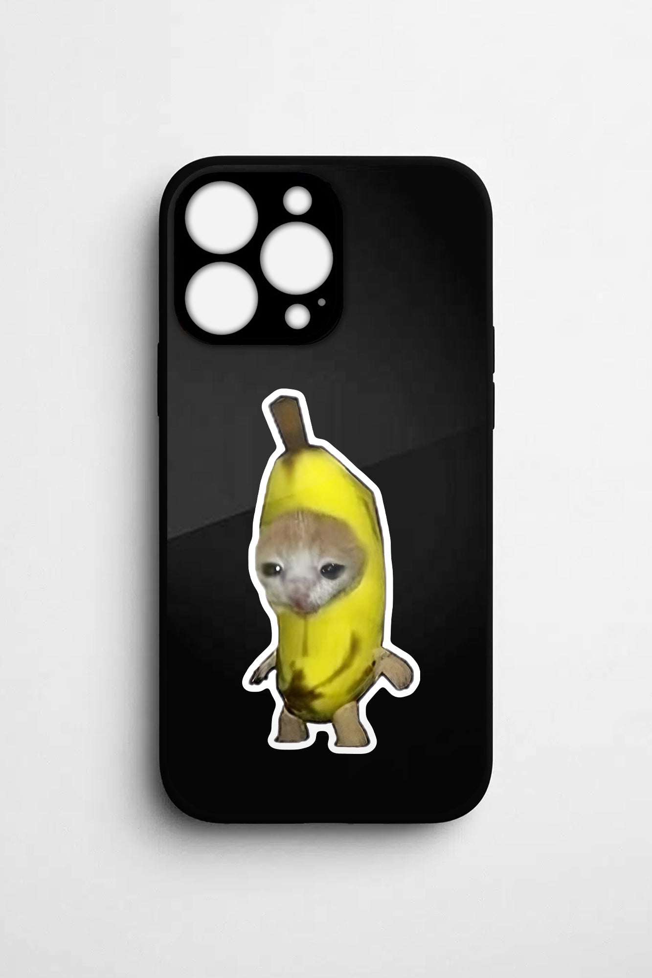 BANANA CAT Temperli Glossy Case