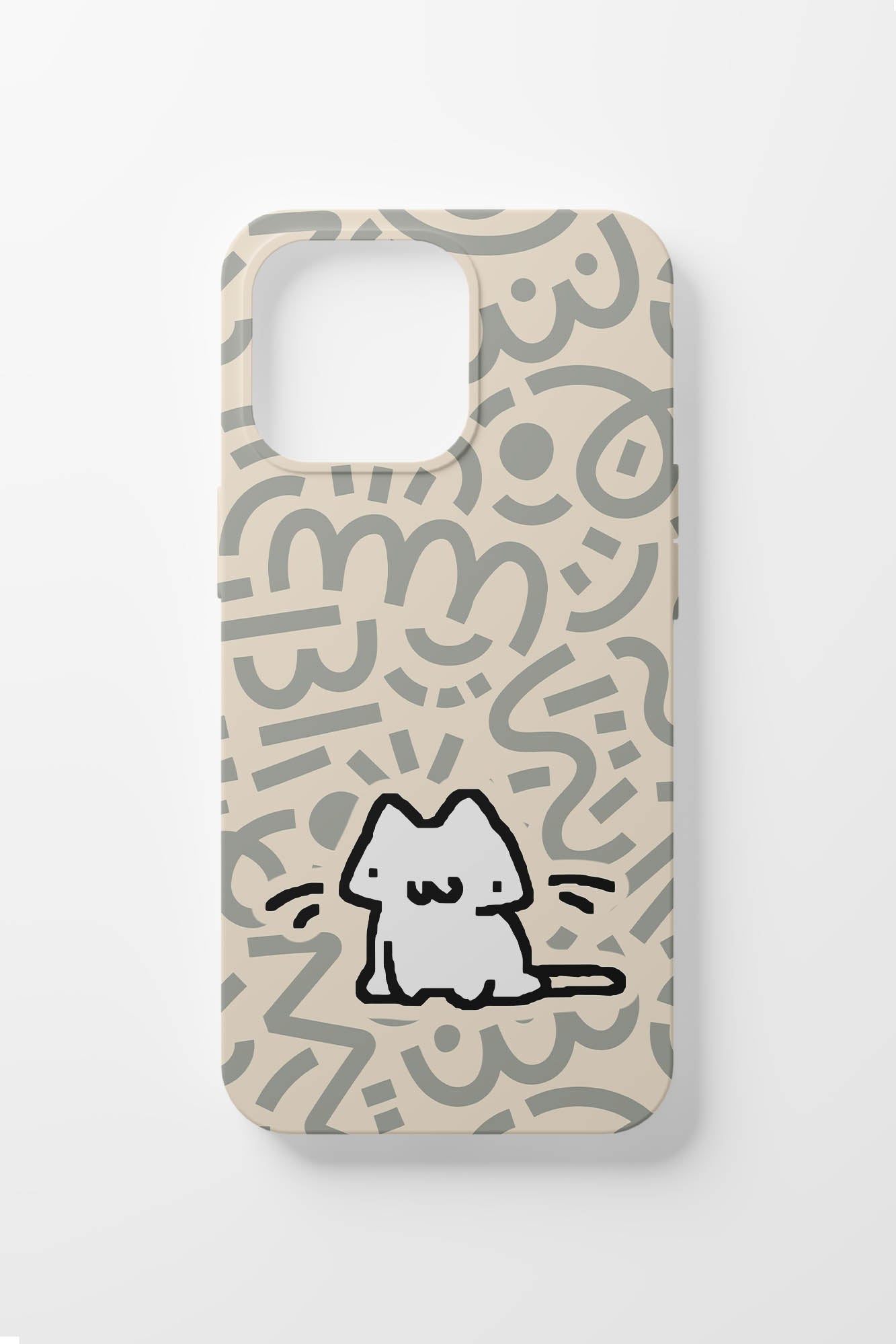 DUMB KITTY iPhone Case