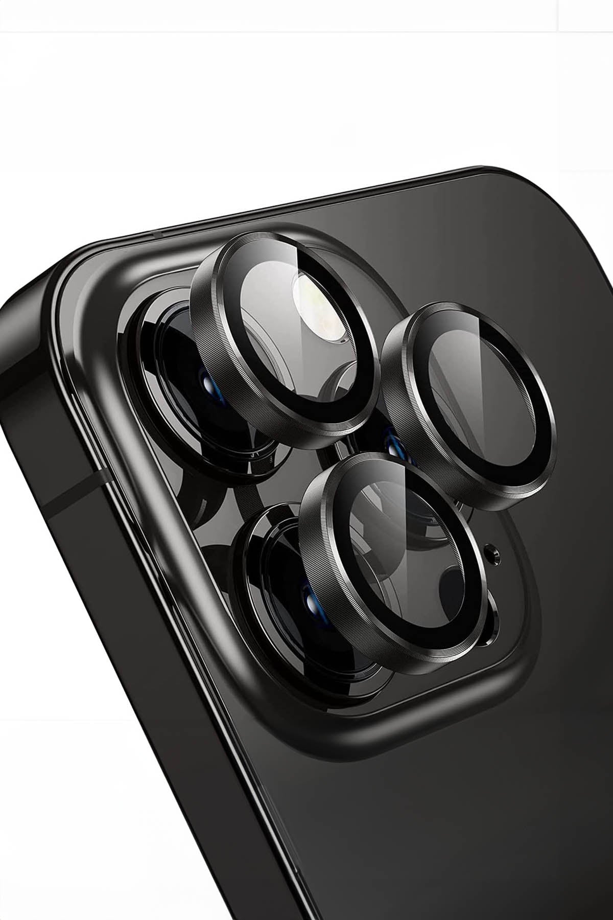iPhone Siyah Lens Koruma