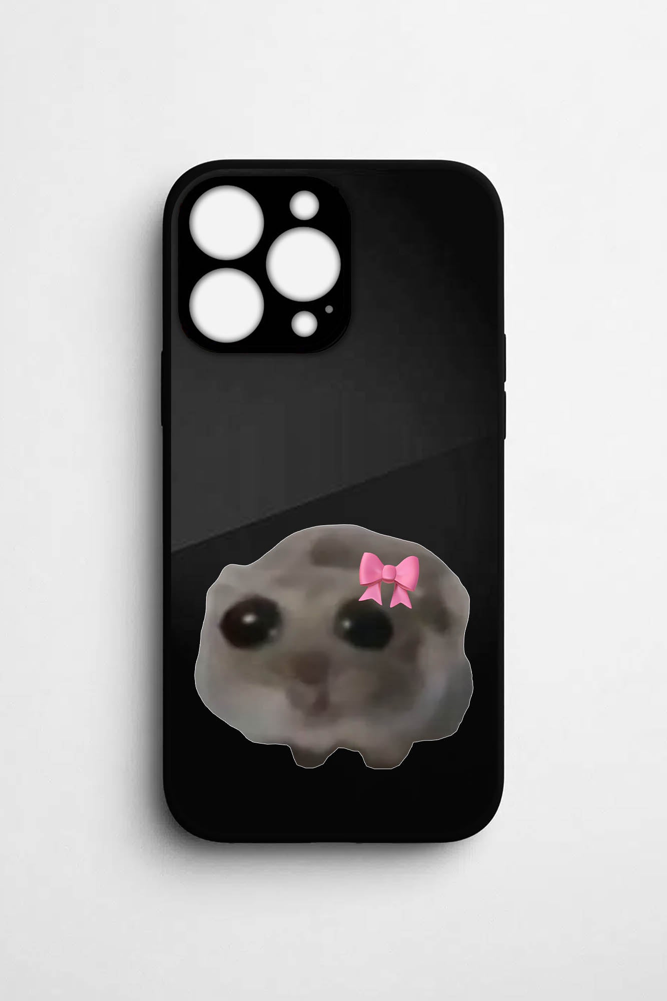 SAD HAMSTER Temperli Glossy Case