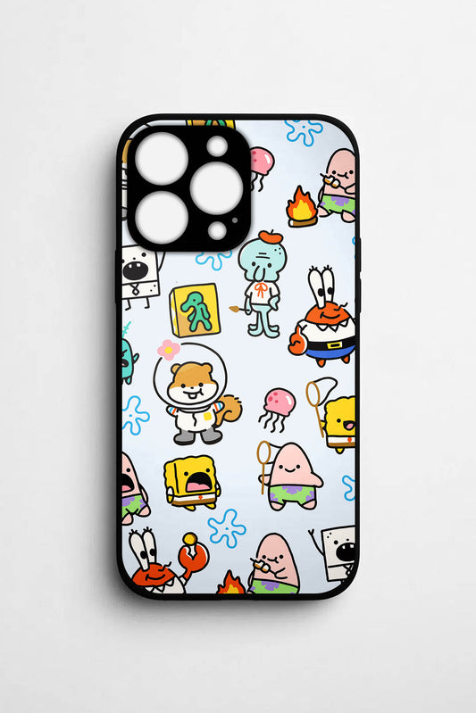 SPONGEBOB Temperli Glossy Case