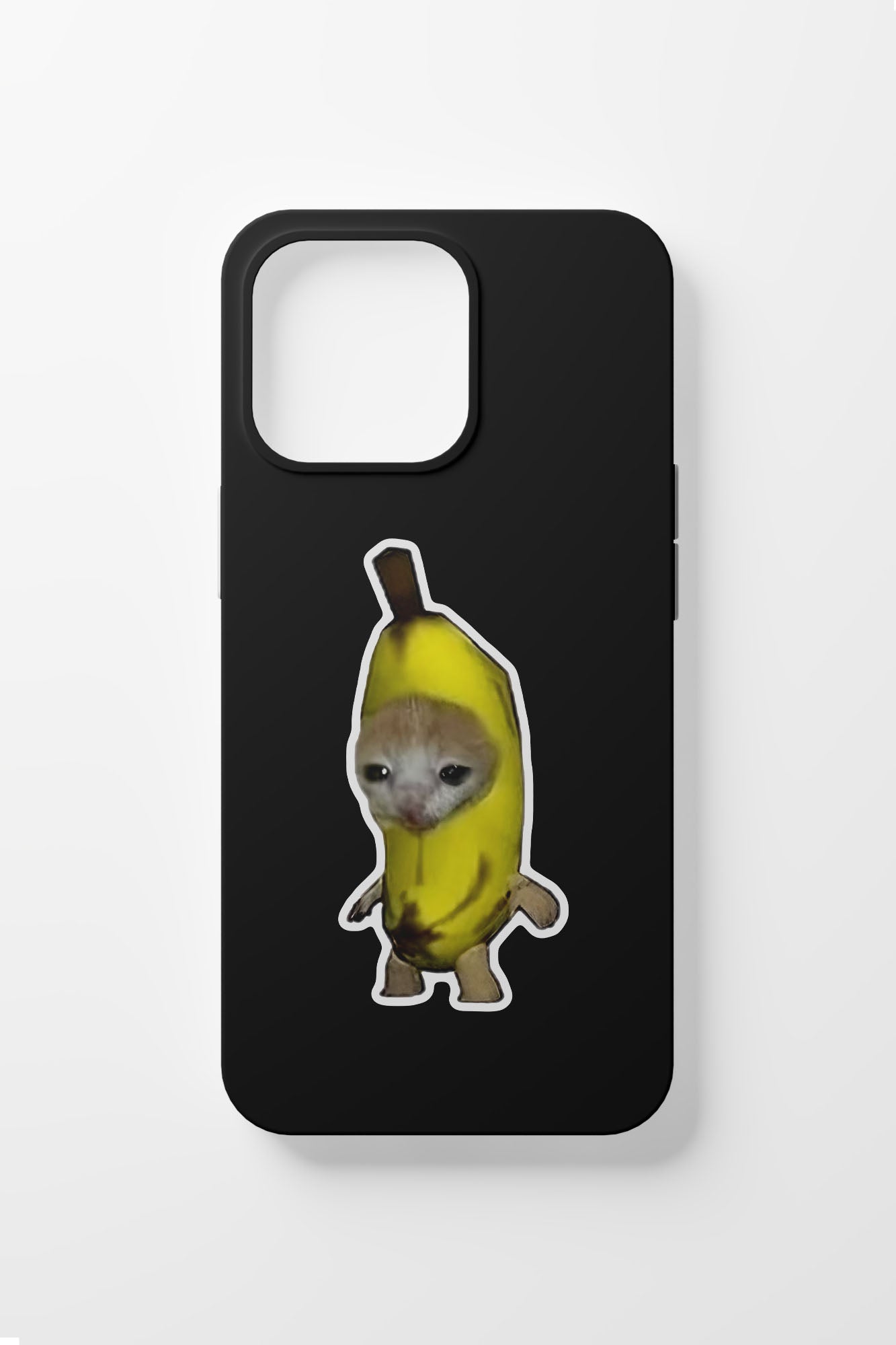 BANANA CAT iPhone Case