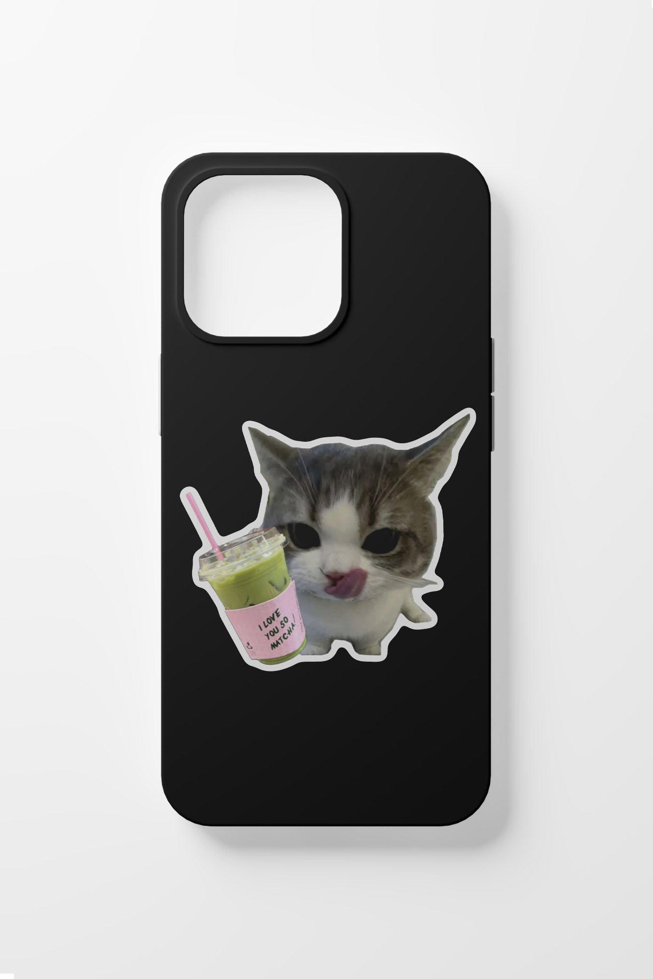 MATCHA CAT iPhone Case