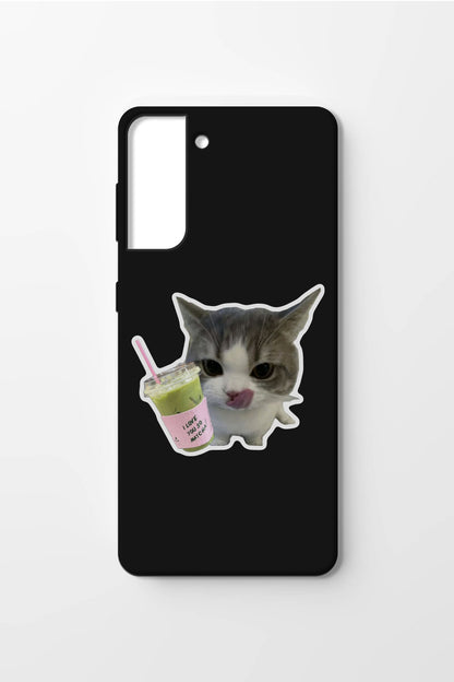 MATCHA CAT Android Case