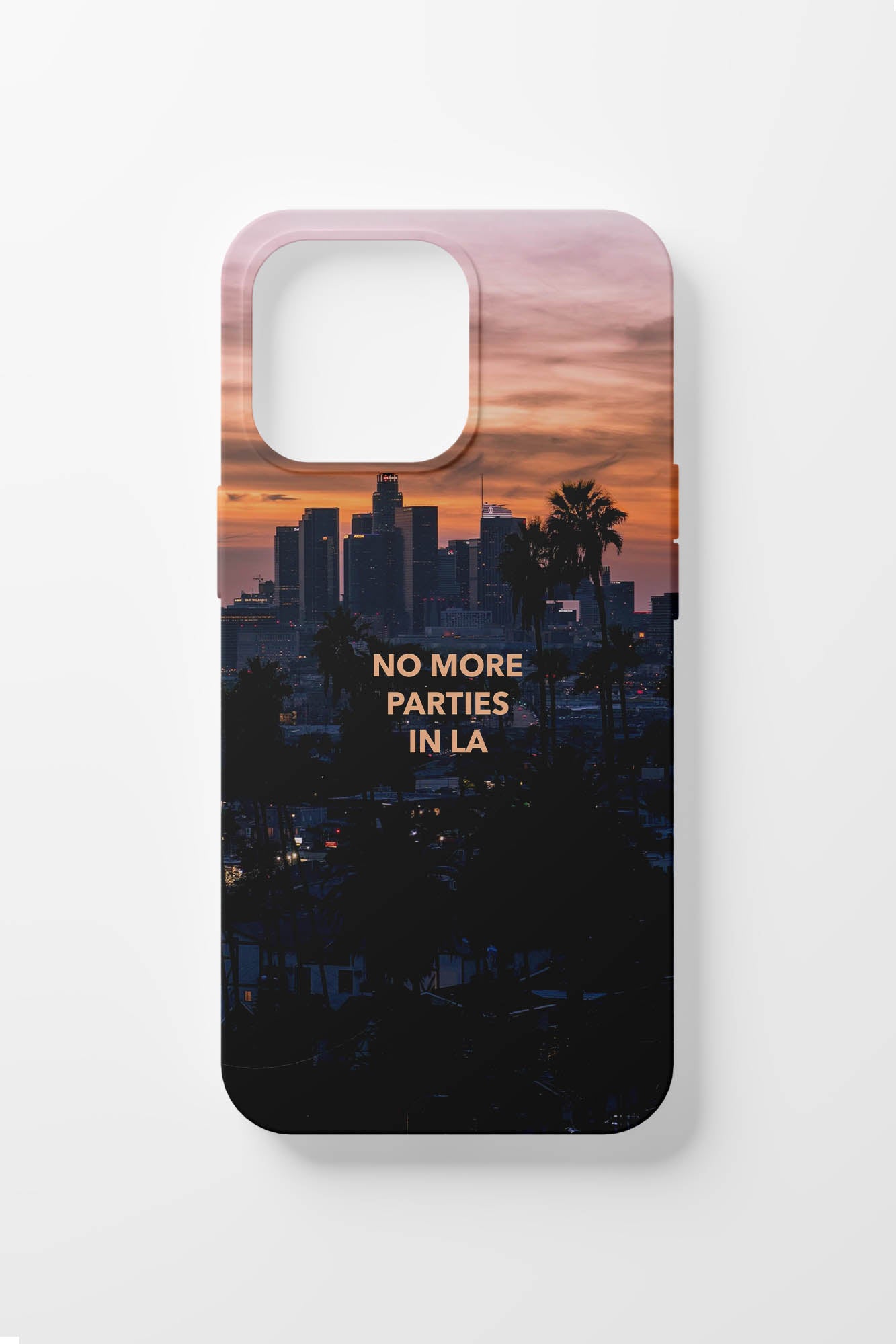 NO MORE PARTIES iPhone Case